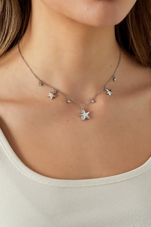 Stargaze necklace - Silver color h5 Picture2